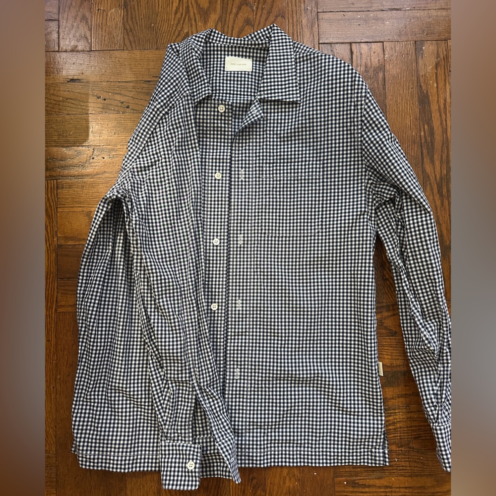 Aimé Leon Dore - Gingham Long-sleeve Shirt (Size Small)